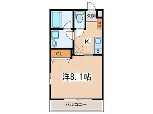 La Hermosa【2階】の間取り