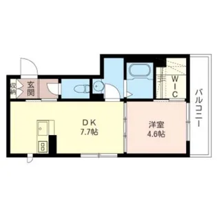イーストハイツ【3階】の間取り