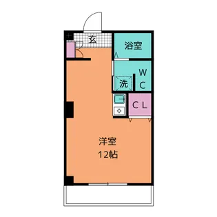 MARUGO BLDG【2階】の間取り