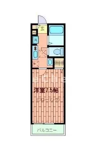 シティ・パル赤羽【2階】の間取り