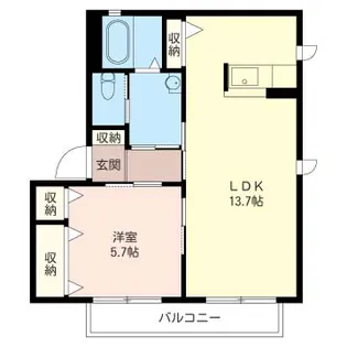 Wisteria【2階】の間取り