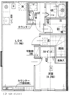 TRICOLORE(トリコロール)I【2階】の間取り