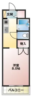 コスモス18【2階】の間取り