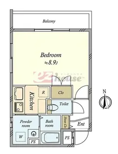 Crescent Cono【5階】の間取り