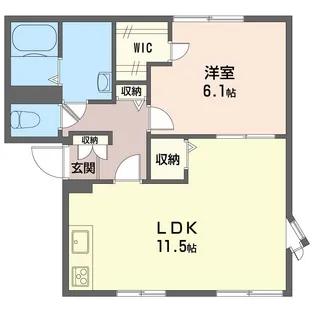 SHM フレグランス嶋田 B【2階】の間取り