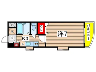 BaoBab中筋2【4階】の間取り
