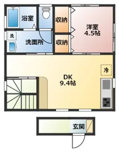 Maison de Lien A号棟【2階】の間取り