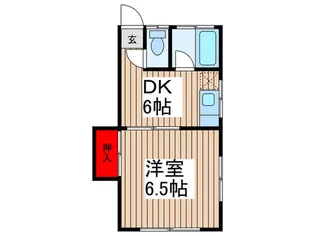 グリーンコーポ【2階】の間取り