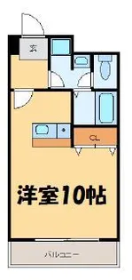 CASA FELIZ (カーサフェリス)【3階】の間取り