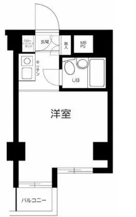 トップ不動前【2階】の間取り