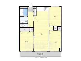 オヌキ新博多ビル【7階】の間取り