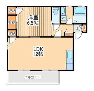 サンライズC【2階】の間取り