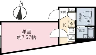 エスペクラシオン【1階】の間取り