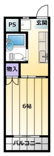 佐鳴台テニスビレッジ【2階】の間取り