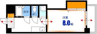 ヴェルマーレ中広【6階】の間取り