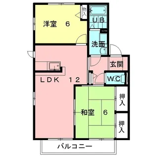 パルス・アイII【2階】の間取り