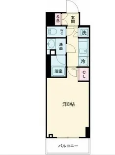 メインステージTOKYO・NORTH HY`s【1階】の間取り