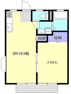 エム・コパテルI【1階】の間取り