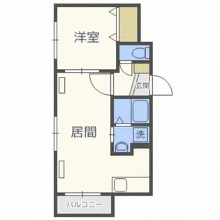 ジョヴァンニ菊水【5階】の間取り