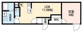 LUFT GOKOKUJI【1階】の間取り