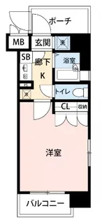 マイナビSTAYミライエ南長崎【2階】の間取り