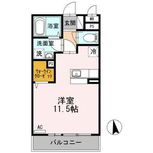 グランエスポワール【2階】の間取り