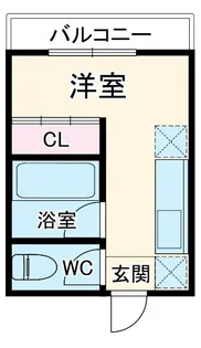 バードハイツ【3階】の間取り
