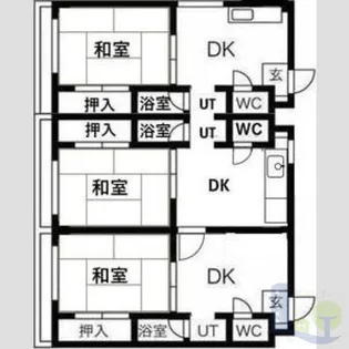 SENSE東淀川【2階】の間取り