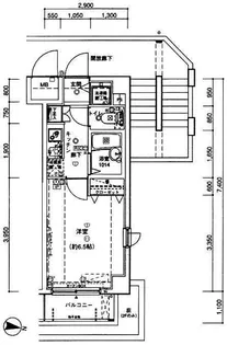 アデッソ本蓮沼【3階】の間取り