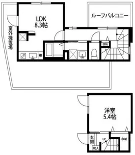 MOMO17白金の間取り