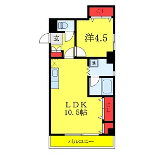 グランコート成増【2階】の間取り