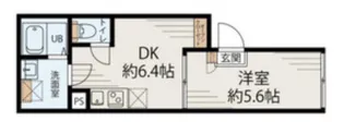 Bliss 住吉【3階】の間取り