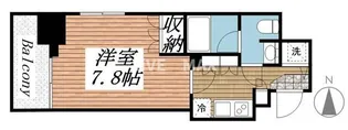 プレスタイル住吉【10階】の間取り