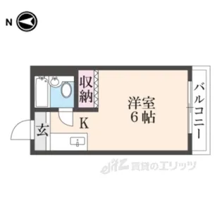 サンハイツたかだ【2階】の間取り