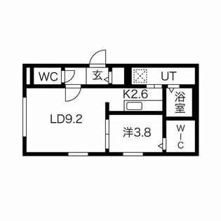 Arrows III【2階】の間取り