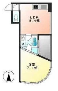 BAUWERK(バウベルク)【3階】の間取り