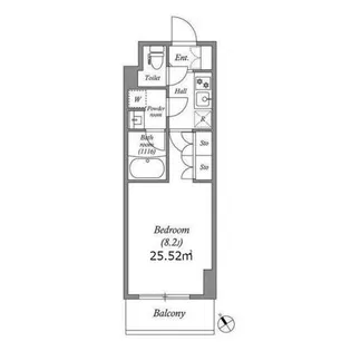 M-RESIDENCE西巣鴨【2階】の間取り