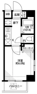 プレール・ドゥーク津田沼【5階】の間取り