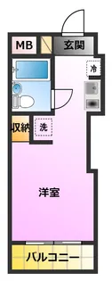 スカイコート武蔵小杉第6【3階】の間取り