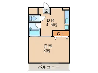 クオリスie【2階】の間取り