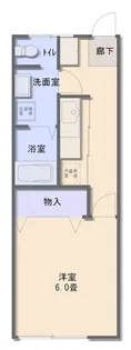 マロンド・ユー【1階】の間取り