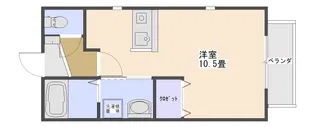 喜入マリンハイツ【2階】の間取り