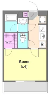 グリーンパーク恵比寿南【2階】の間取り