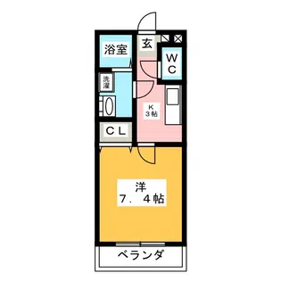 アリエッタ【2階】の間取り