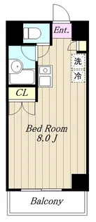 アクシス古淵【7階】の間取り