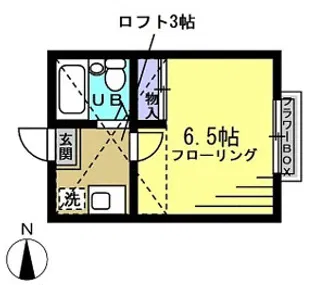 アーバンライフ2【2階】の間取り