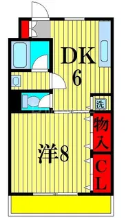 ヴィラホーライA棟【3階】の間取り