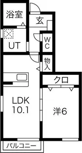 ドリームハウスK【1階】の間取り