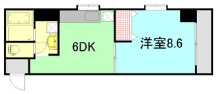 小西第3ビル【3階】の間取り