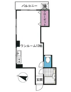 コーポ桂【2階】の間取り